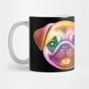 Adorable Pug Face Mug